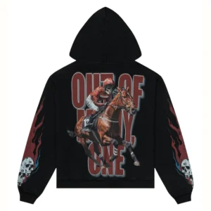 Godspeed Rider Graphic Hoodie Black