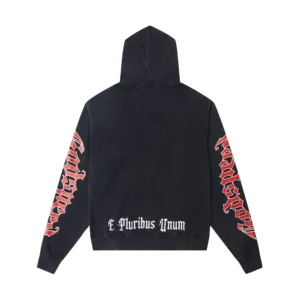 Godspeed Skull Beanie Hoodie Black
