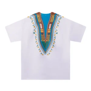 Denim Tears Dashiki Print T-Shirt White