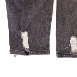 Godspeed Panel Monogram Jeans Gray