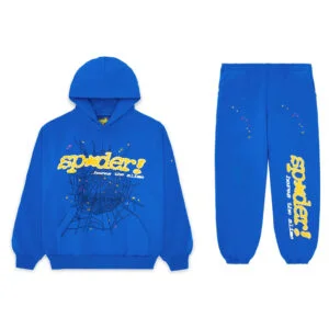 Sp5der TC Tracksuit Blue