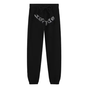 Sp5der Reverse Logo Sweatpant Black