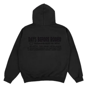 Cactus Jack by Travis Scott Rodeo Hoodie Black
