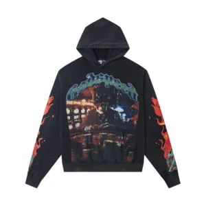 Godspeed Casino Skull Hoodie Black