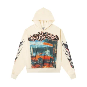 Godspeed Gas Station Hoodie Beige
