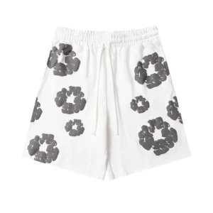 Denim Tears Cotton Wreath Shorts White