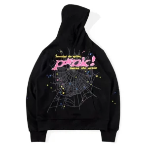 Sp5der P*NK Tracksuit Black