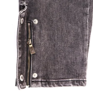 Godspeed Panel Monogram Jeans Gray