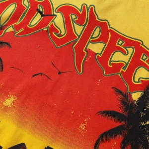 Godspeed Shark Sunset T-Shirt Yellow