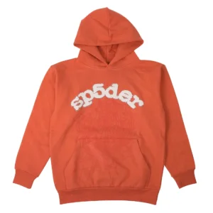 Sp5der Websuit Hoodie Orange