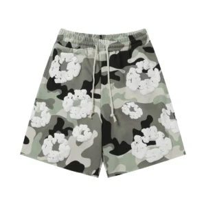 Denim Tears Cotton Wreath Shorts Camo