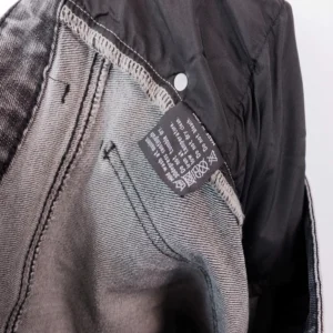 Godspeed Distressed Logo Denim Jeans Black