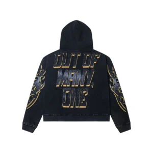 Godspeed Out Of Many Hoodie Black