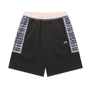 Denim Tears Mesh Basketball Shorts Black