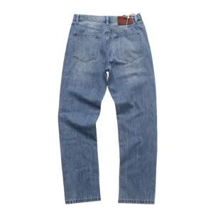 Denim Tears Studded Side Detail Denim Jeans Light Blue