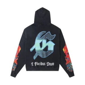 Godspeed Casino Skull Hoodie Black