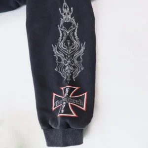 Godspeed Hollywood Flames Hoodie Black