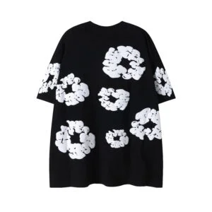 Denim Tears Cotton Wreath T-Shirt “Black Mono Classic”