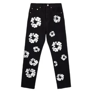 Denim Tears Cotton Wreath Denim Jeans Black