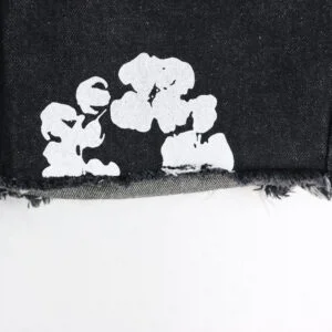 Denim Tears Cotton Wreath Denim Shorts “Blackout Reverse”