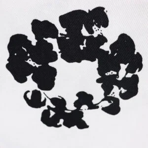Denim Tears Cotton Wreath Denim Shorts “Mono White Contrast”
