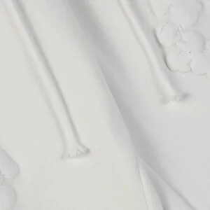 Denim Tears Cotton Wreath Embossed Sweatpants White Minimal Edition