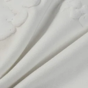 Denim Tears Cotton Wreath Embossed Sweatpants White Minimal Edition