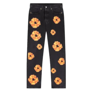 Denim Tears Cotton Wreath Jeans Black