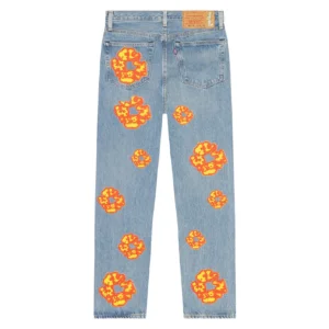 Denim Tears Cotton Wreath Jeans Blue