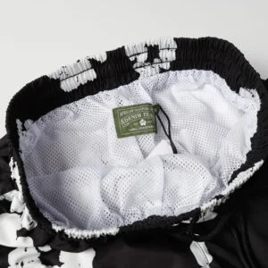 Denim Tears Cotton Wreath Shorts Black Core Contrast
