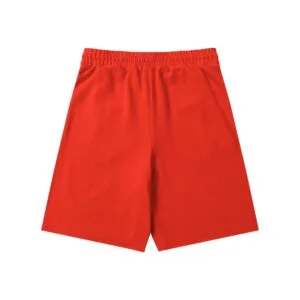 Denim Tears Cotton Wreath Shorts Red Statement Logo