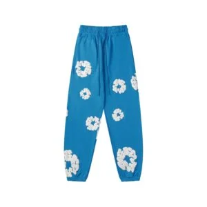 Denim Tears Cotton Wreath Sweatpants Blue Statement Colorway