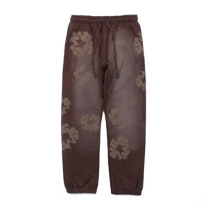Denim Tears Cotton Wreath Sweatpants “Brown Washed Bloom”