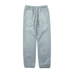 Denim Tears Cotton Wreath Sweatpants “Light Grey Washed Bloom”