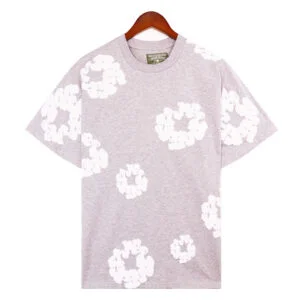 Denim Tears Cotton Wreath T-Shirt “Heather Grey Soft”