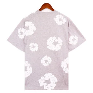 Denim Tears Cotton Wreath T-Shirt “Heather Grey Soft”