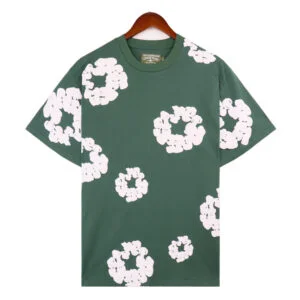 Denim Tears Cotton Wreath Tee “Forest Moss Green”