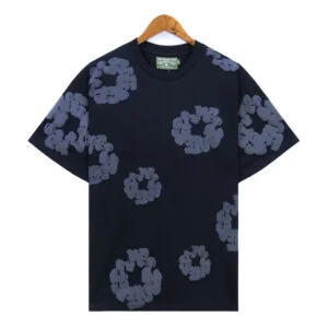 Denim Tears Cotton Wreath Tee “Shadow Navy Fade”