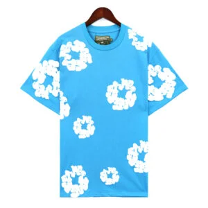 Denim Tears Cotton Wreath Tee “Skyline Blue Pop”
