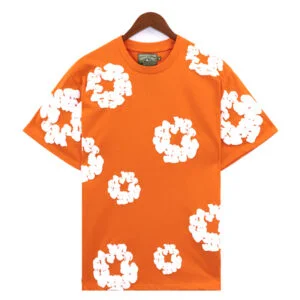Denim Tears Cotton Wreath Tee “Solar Orange Burst”