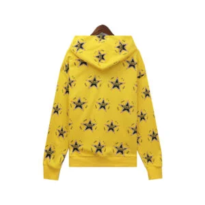 Denim Tears Star Print Hoodie Yellow