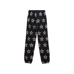 Denim Tears Star Print Sweatpants Black