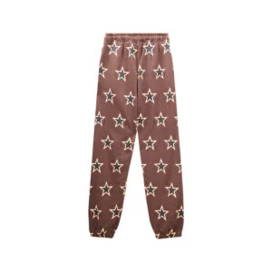 Denim Tears Star Print Sweatpants Brown