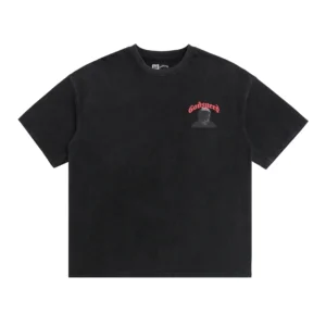 Godspeed Astronaut Moon T-Shirt Black