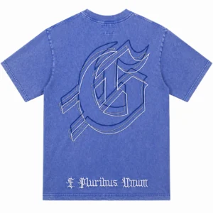 Godspeed Astronaut Pyramid T-Shirt Blue
