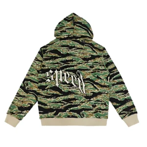 Godspeed Camo Logo Zip Hoodie Green