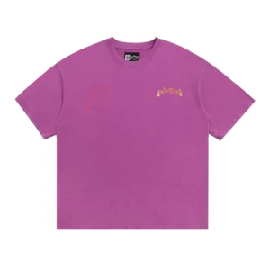 Godspeed Cowboy Skeleton T-Shirt Purple