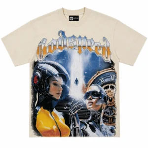 Godspeed Cyber Future T-Shirt Beige