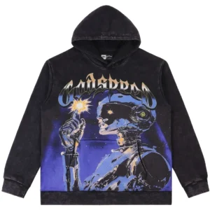 Godspeed Cyber Graphic Hoodie Black