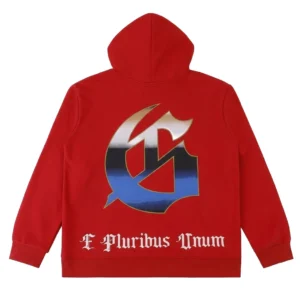 Godspeed Cyber Graphic Hoodie Red